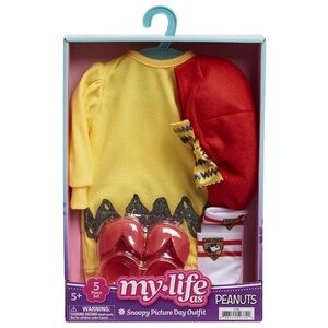 🌸 New My Life As Peanuts Fashion Pack - Outfit Set for 18” Doll (Not Included)
